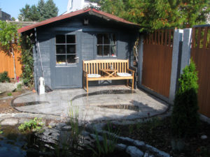 Terrassenbau mit Natursteinen vom Fachmann